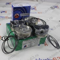 Комплект поршней с пальцами и кольцами СТК для двигателя ВАЗ 21116 - 82.5 STC EXPORT