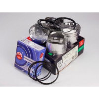 Комплект безвтыковых поршней с пальцами СТК на 8 кл Ларгус с двигателем K7M 79.5, группа C с Кольцами СТК