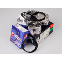 Комплект безвтыковых поршней с пальцами СТК на 8 кл Ларгус с двигателем K7M 80.0, группа B с Кольцами СТК