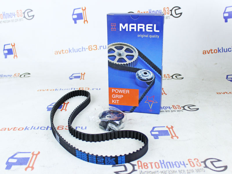 Комплект ремень и ролик ГРМ ВАЗ 2108-2115 8 клапанов MAREL Standart MKR001
