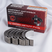 Вкладыши шатунные., Дайдо Металл Русь., К7М, К4М, K7J, K4J., 0,00., Рено Ларгус 0,25