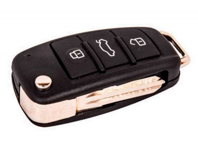 Выкидной ключ замка зажигания для Лада Ларгус, без платы, в стиле Audi