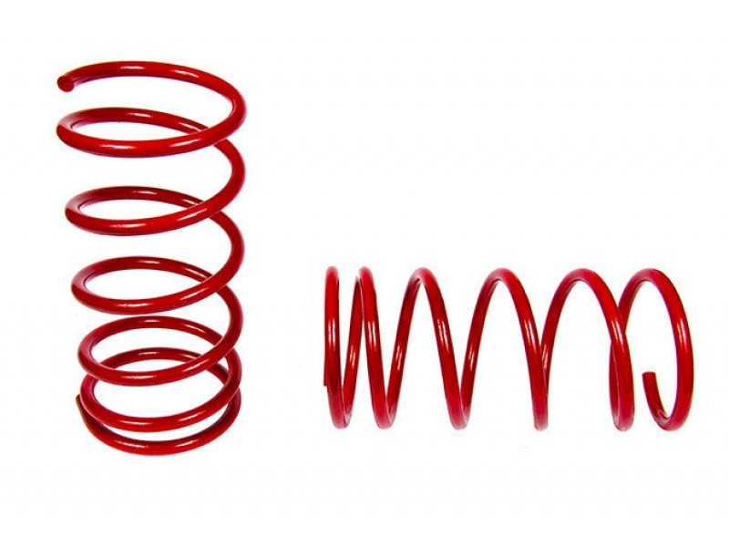 Передние пружины ВАЗ 2108,2109,21099, ВАЗ 2113,2114,2115 -30 мм красные Технорессор