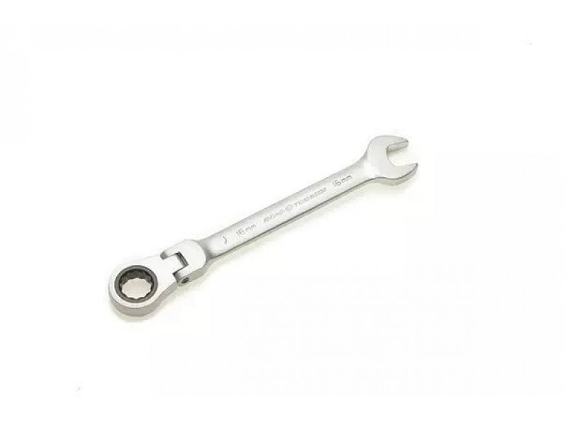 Ключ комбинированный трещоточный шарнирный 16 мм