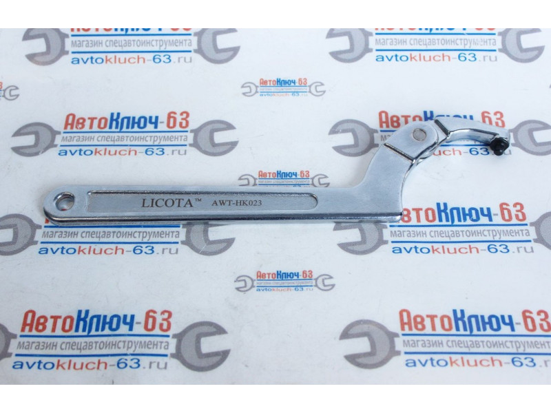 Ключ серповидный со штифтом 50-119 мм 2 - 4 - 3/4 Licota