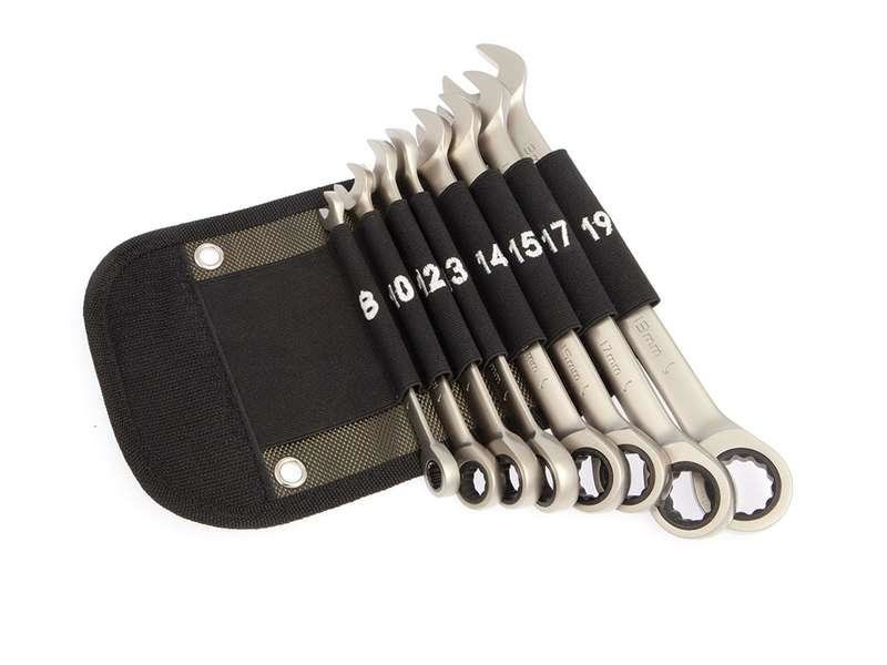 Набор ключей трещоточных комбинированных 8 шт., в сумке Дело Техники