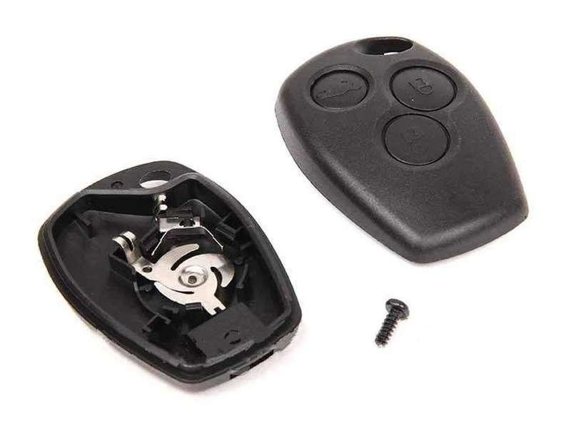 Корпус ключа зажигания Renault Logan (3 кнопки) аналог