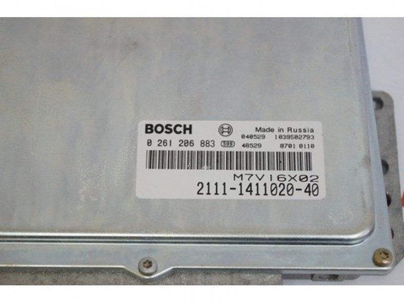 Контроллер ЭБУ BOSCH 2111-1411020 (R59) ВАЗ 2108, 2109, 21099, 2110, 2111, 2112 с потенциометром