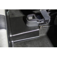 Накладки на ковролин заднего ряда (2 шт) (ABS) Renault DUSTER c 2012-