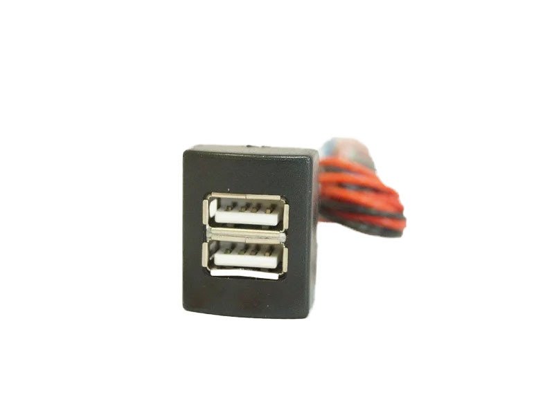 Зарядное устройство USB 2 слота на Лада Приора, Гранта, Гранта FL, Калина 2