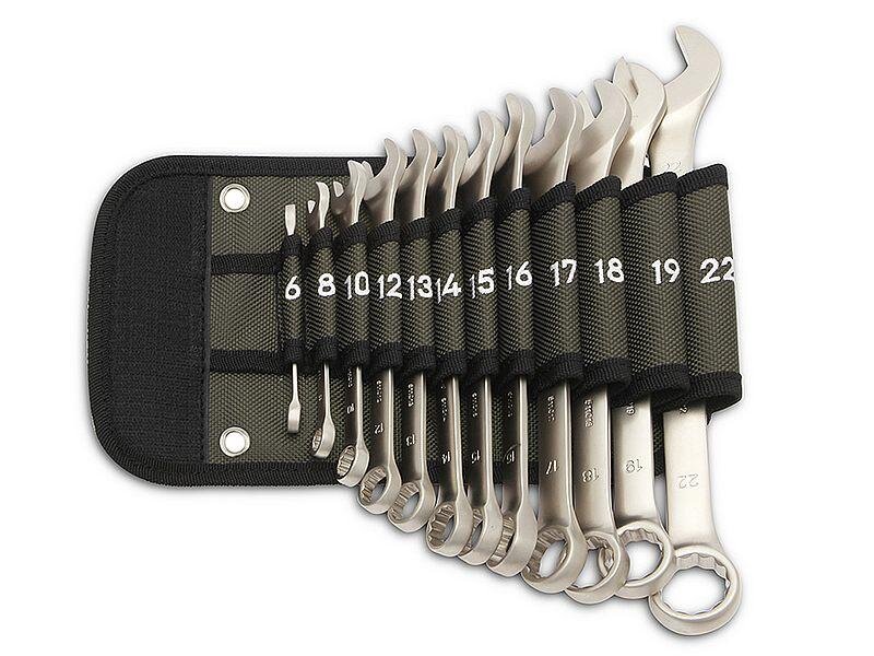 Набор ключей комбинированных 12 шт в фирменной сумке Дело Техники