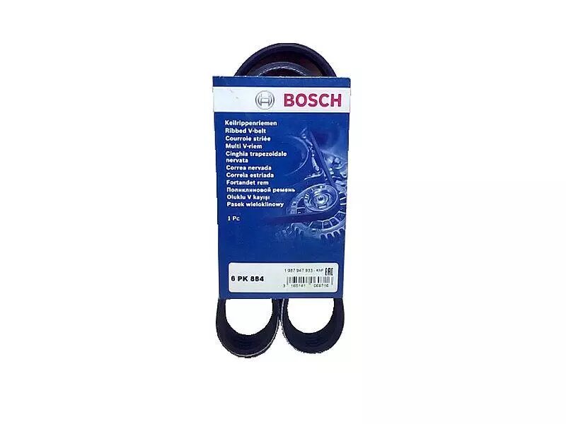 Ремень генератора Bosch без кондиционера на Лада Калина