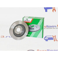 Передние тормозные диски Автореал на ВАЗ 2101-2107 гладкие  