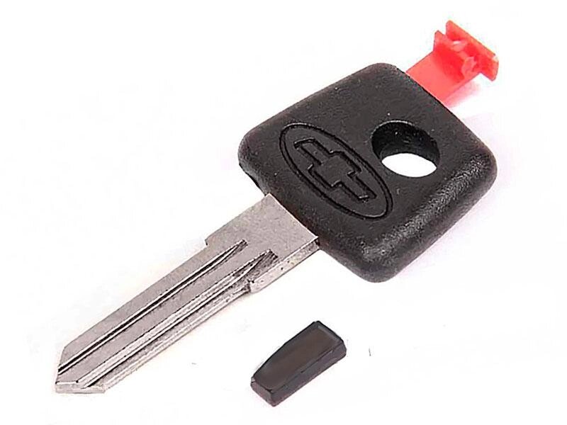 Ключ замка зажигания (обучающий, с чипом) 2123 Шевроле Нива