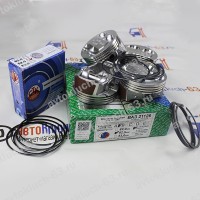 Комплект поршней с пальцами и кольцами СТК для двигателя ВАЗ 21126 - 82.5 STC EXPORT