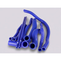 Патрубки радиатора и печки для ам 2123 10 шт силикон синий A-RUS PREMIUM